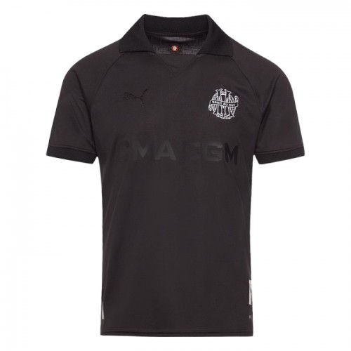 Jubileum Olympique de Marseille Voetbalshirt Doelman 2024-25 Jubileum Olympique de Marseille Voetbalshirt Doelman 2024-25